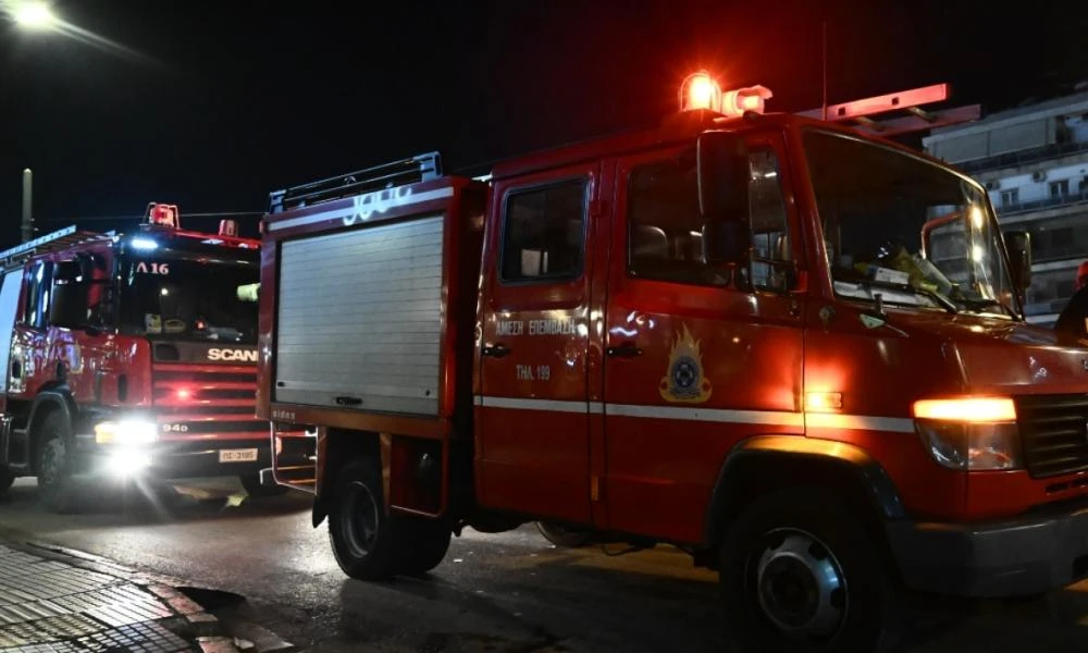 Πυρκαγιά στη Λάρισα: Οριοθετήθηκε το μέτωπο στην Αγιά